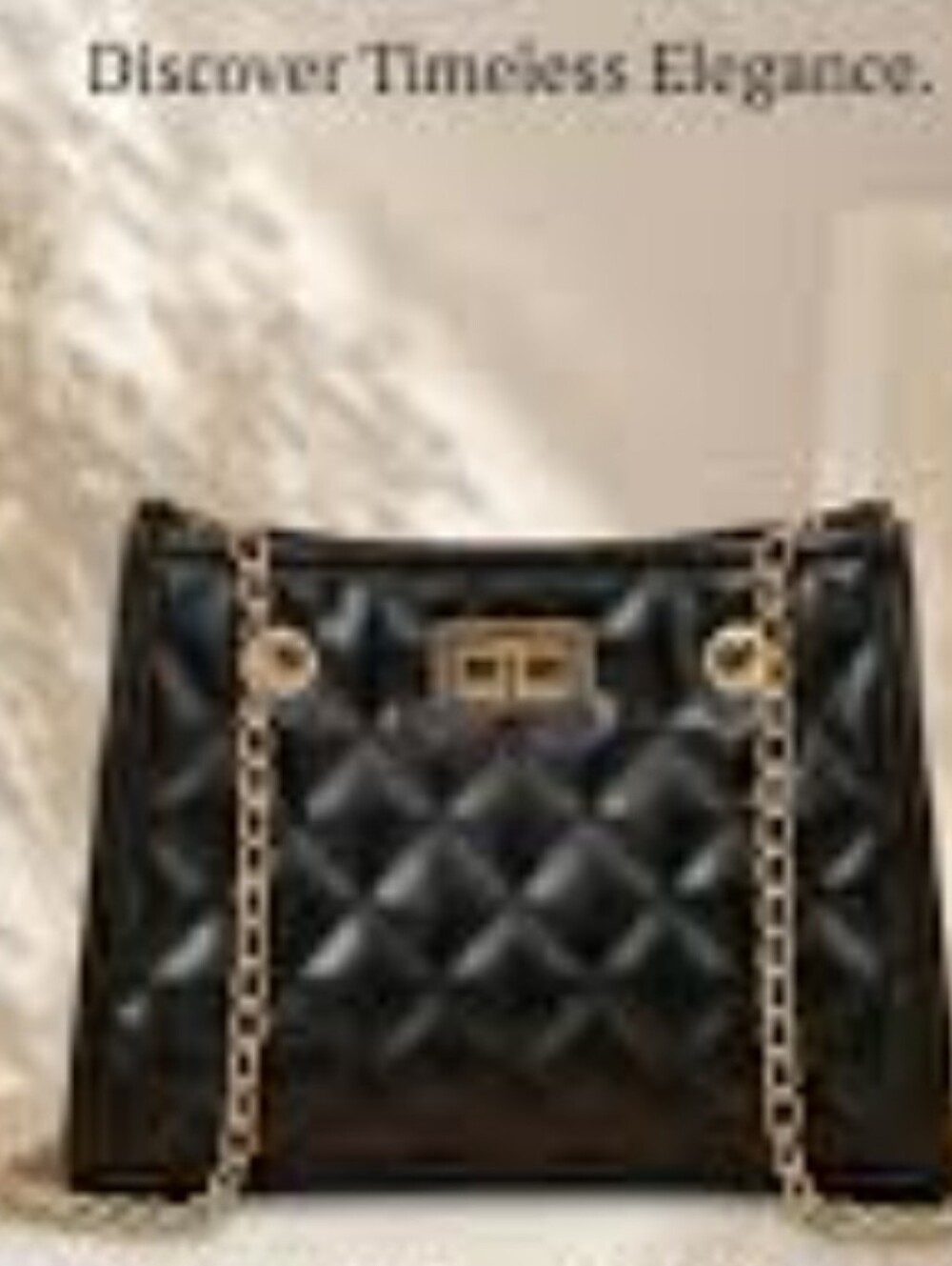 Classic Quilted Chain Shoulder Bag
